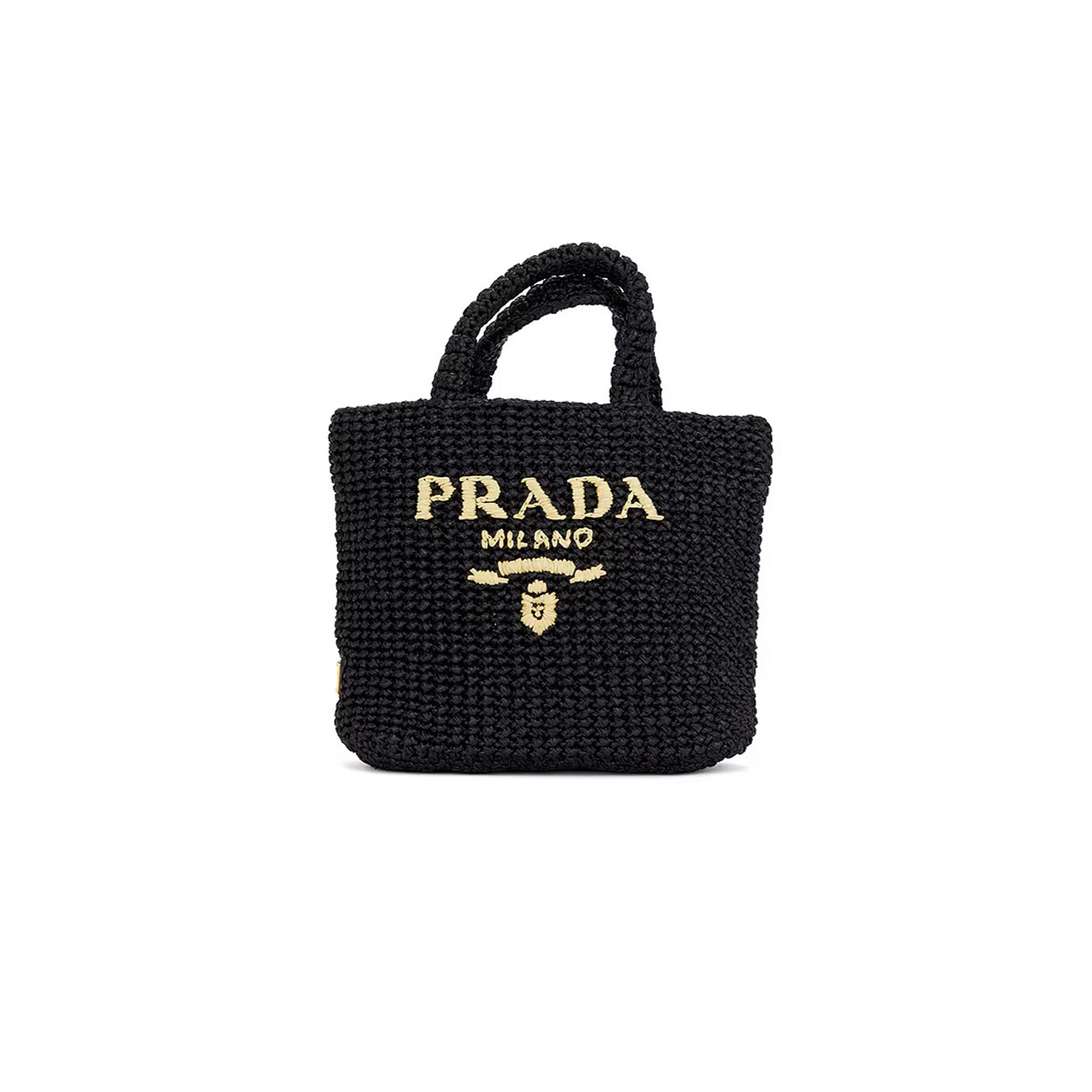 PRADA CROCHETED SMALL HANDBAG 1BG422 (24*24*8cm)